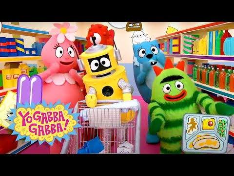 Fun at the Grocery Store | Yo Gabba Gabba | Cartoons for Kids | WildBrain Little Ones