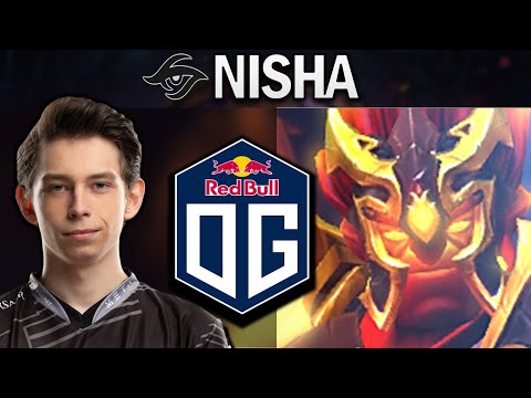 SECRET.NISHA EMBER SPIRIT VERSUS OG - DOTA 2 7.27 GAMEPLAY