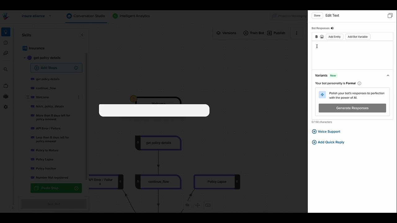 Haptik tutorial