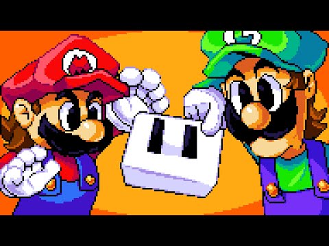 how to make mario and luigi  style Pixelart