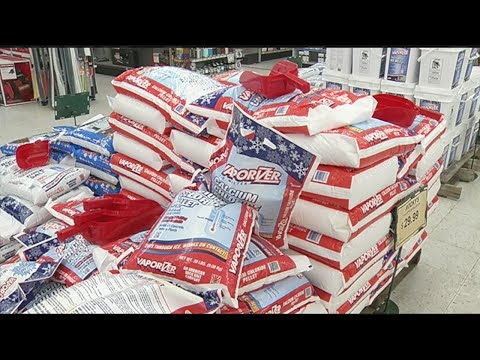 Be sure to get the correct rock salt to protect your pets