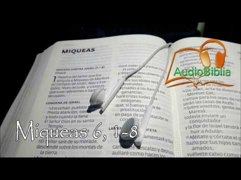 Miqueas 6, 1-8