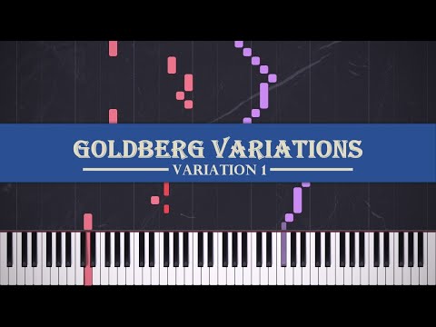 Goldberg Variations - Variation 1 | Synthesia Tutorial