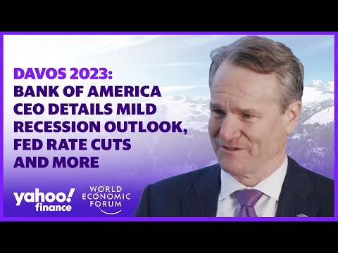 Bank of America CEO details mild recession outlook, Fed rate cuts, and more