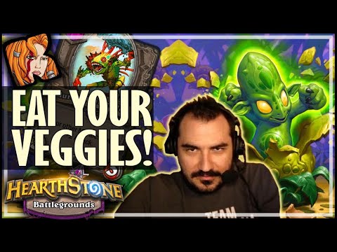 NEVER UNDERESTIMATE THE PLANTS! - Hearthstone Battlegrounds