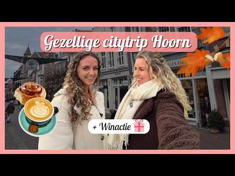 HOORN VLOG: Food & Shop Vlog 🛍️🍰 – Boutique Hotel Tour & Giveaway! 🎁 | Travelling Sisters
