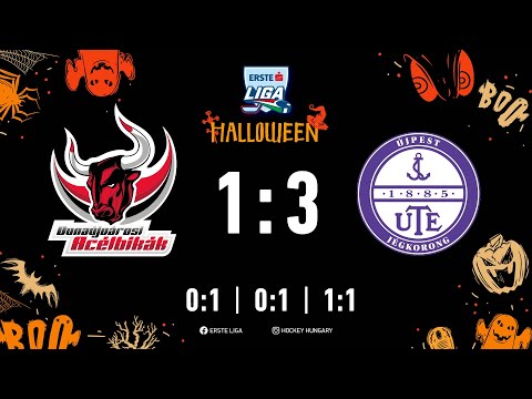 Gólösszefoglaló - EL 71 - Dunaújvárosi Acélbikák - UTE 1:3 20211029