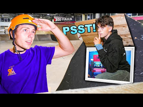 SEARCH AND HIDE in GERMANY'S largest SKATE rink!