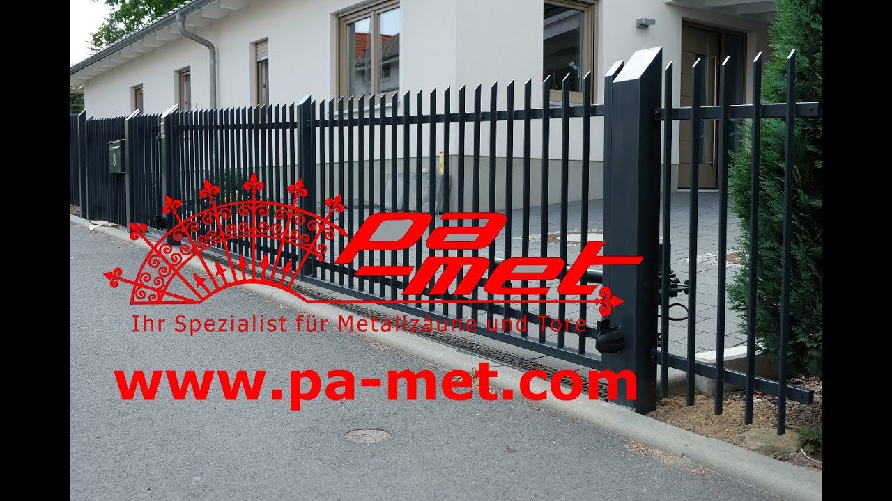 Metallzäune/Metallbau/Zaunanlage aus Polen von der Firma Pa-Met. www.pa-met.com