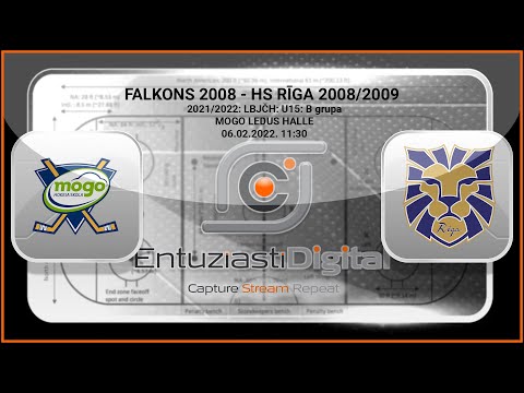 2021/2022: LBJČH: U15B : FALKONS 2008 - HS Rīga 2008/2009