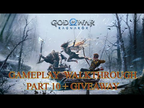 God of War Ragnarök - GAMEPLAY WALKTHROUGH PART 10 - FIGHTING THE HATEFUL (GIVEAWAY)