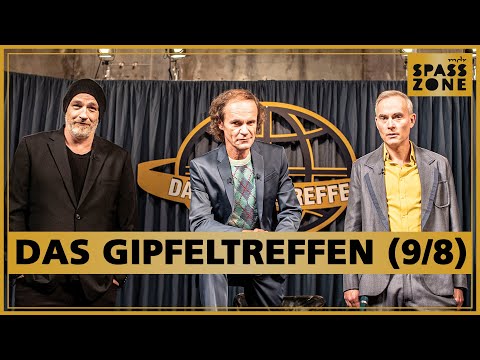 Gipfeltreffen (9). Olaf Schubert, Torsten Sträter und Johann König retten die Welt | MDR SPASSZONE