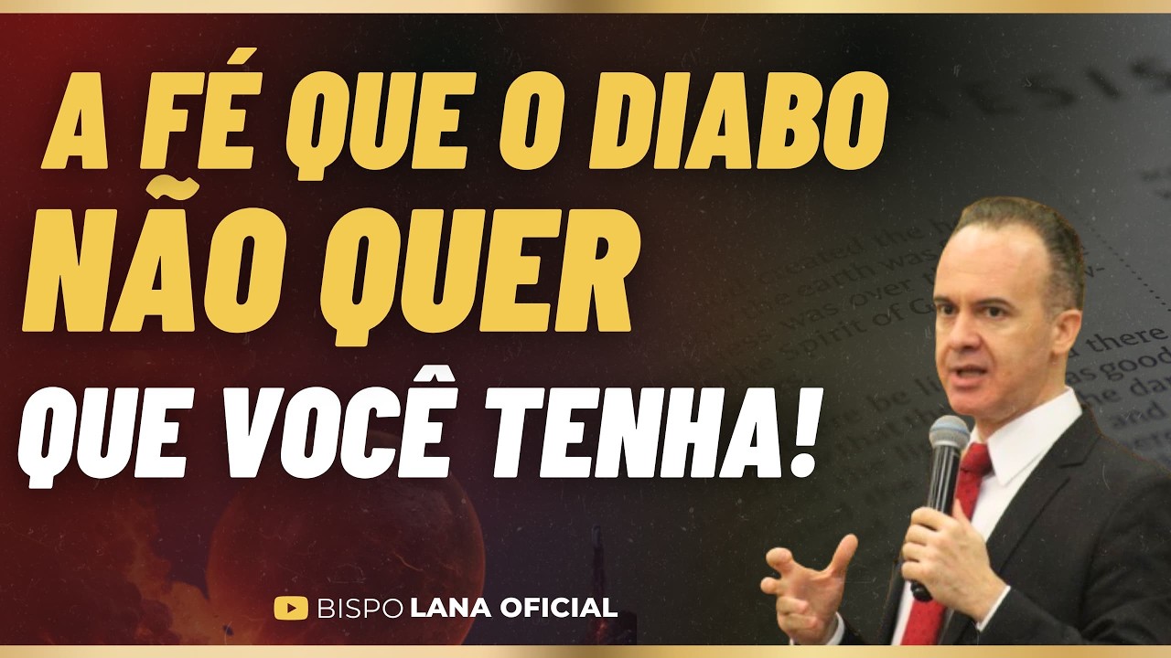 DUVIDO A SUA FÉ NÃO SER DESPERTADA! / BISPO CLAUDIO LANA