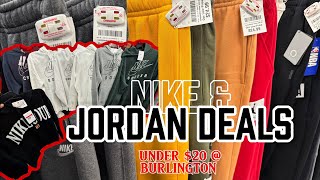 INSANE NIKE & JORDAN CLOTHING STEALS at Burlington!