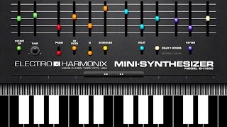 Video thumbnail for Electro-Harmonix Mini Synthesizer, Demo for the iPad by The Sound Test Room