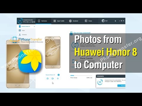 How to Copy Photos from Huawei Honor 8 to Computer