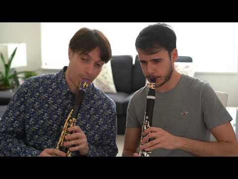 Sicilienne Opus 78 by Gabriel Fauré. Jose Franch-Ballester & Bernardino Assunçao, clarinets. #WithMe
