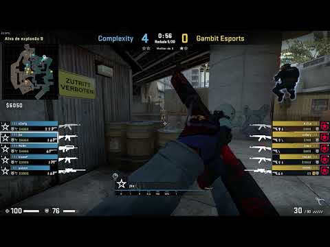 Pov jks (19/14) CS GO DEMO - OVERPASS - 16 COMPLEXITY VS 8 GAMBIT (IEM Summer 05/06/2021)