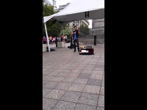 Eric Speed. Violinist from Montreal