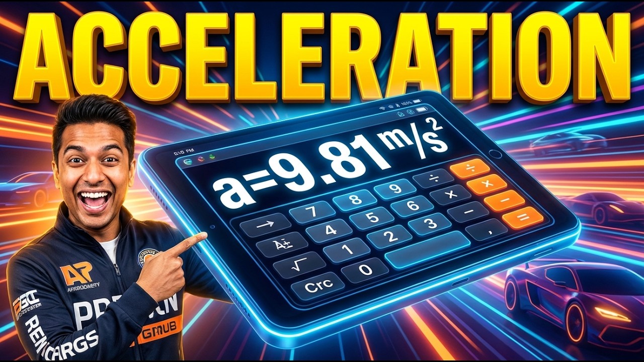 Acceleration Interactive Calculator