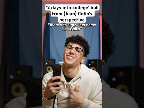 ‘2 days into college’ BUT from Colin’s perspective #shorts #micahpalace