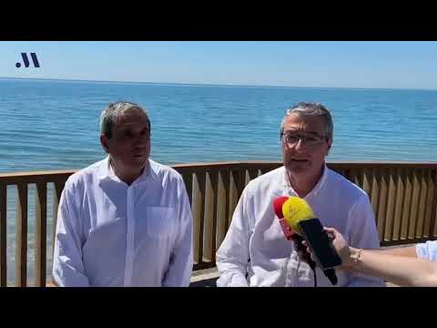 La Senda Litoral avanza en Rincón de la Victoria con un nuevo tramo que conecta con Vélez-Málaga