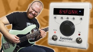 Video thumbnail for The Greatest Studio Tool Ever??? - Eventide H9 Max [Bass Demo] by Patrick Hunter