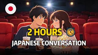 2 Hours of Japanese Listening Practice for Beginners | Real-Life Conversations （N5-N4）