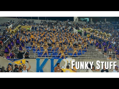Funky Stuff 🔥 - Alcorn State Marching Band and Golden Girls 2023 | vs Mcneese