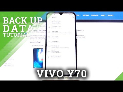 How to Enable Google Backup in VIVO Y70 – Backup Account