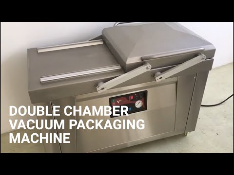 Video thumbnail for Double Chamber Vacuum Packaging Machine