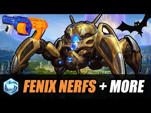 Fenix finally NERFED - patch note review // Heroes of the Storm