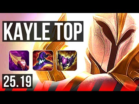 KAYLE vs SION (TOP) | 12/1/3, Legendary | KR Master | 25.19