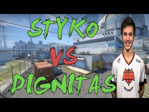 CSGO: POV HR STYKO vs dignitas (31/18) nuke @ SL i-League StarSeries Season 2 Finals