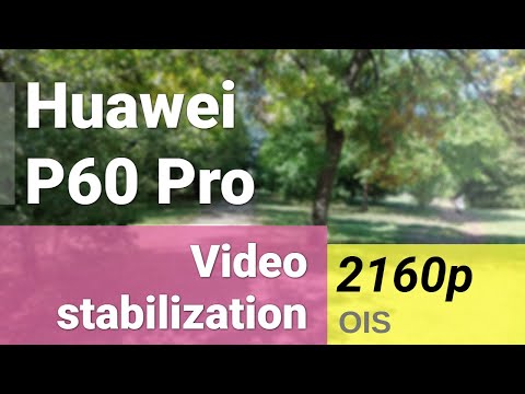 4K 2160p 30fps (stabilization test, telephoto camera) - Huawei P60 Pro video sample