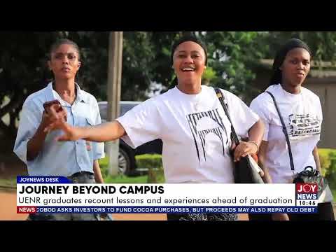Journey Beyond Campus: UENR graduates recount lessons and experiences ahead of graduation