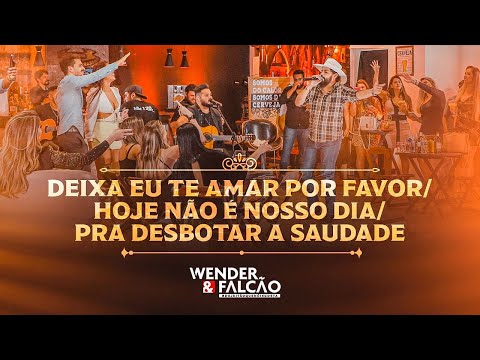 Wender e Falcão -Deixa eu Te Amar Por Favor/ Hoje Não é Nosso Dia/ Pra Desbotar a Saudade