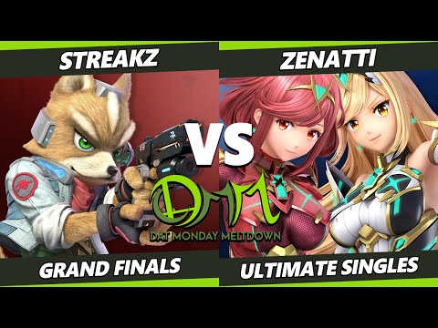 DAT Monday Meltdown 244 GRAND FINALS - Streakz (Fox) Vs. Zenatti (Pyra Mythra) SSBU Ultimate
