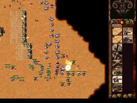 dune 2000 p4 defense practice (1 player) hard (only infantrys and tricks + gun turrets)