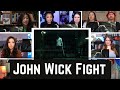 John Wick 1 FIrst Fight Scene Reaction Mashup | John Wick