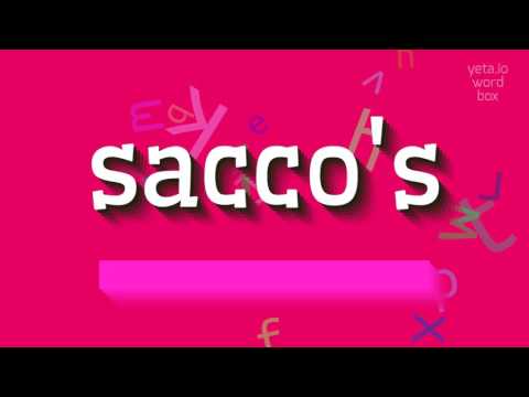 How to say "sacco's"! (High Quality Voices)