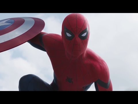 Spider-man "Hey everyone" scene - Captain America - Civil War (2016)
