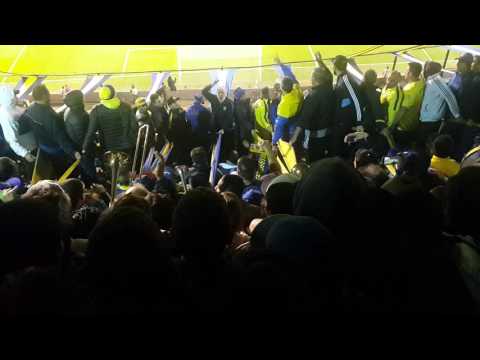 "Jugador nro 12 recibimiento" Barra: La 12 &bull; Club: Boca Juniors