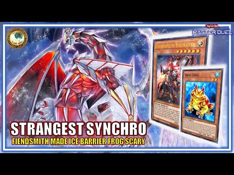 STRANGEST SYNCHRO ❅ Ice Barrier Fiendsmith Frog Tier 0 Deck You’ll EVER See! | MASTER DUEL 2025