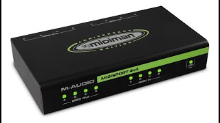 Video thumbnail for M-Audio MIDISPORT 4x4 Anniversary Edition | 4-in/4-out MIDI Interface (64x64 Discrete)- Overview by Expensive Overviews