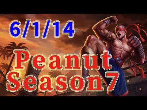 SKT T1 Peanut Leesin Jungle vs Gragas Patch 7.14