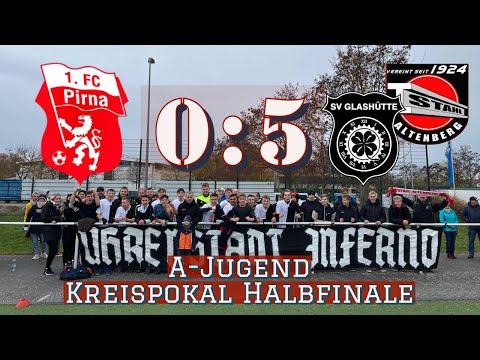 SpG SV Glashütte & Stahl Altenberg beim 1.FC Pirna 🖤🤍 Kreispokal Halbfinale ⚽️ 16.11.2022 | Short