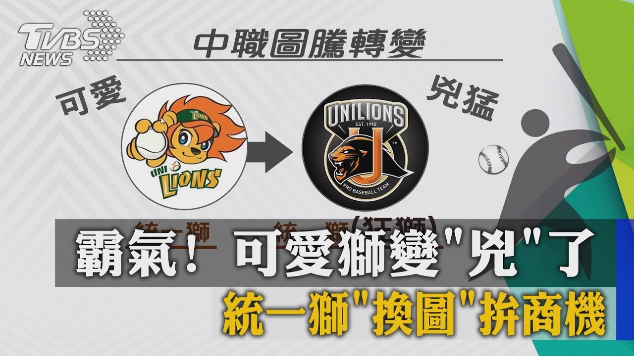 霸氣!可愛獅變兇了 統一獅換圖拚商機