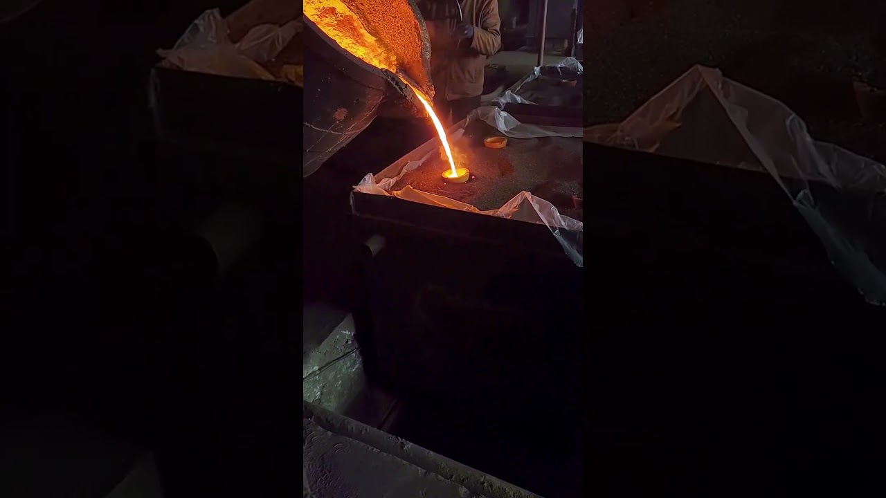 Die casting process with foundry