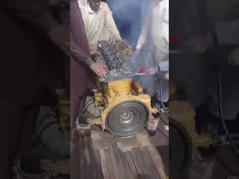 Cat 3306 engine first start!